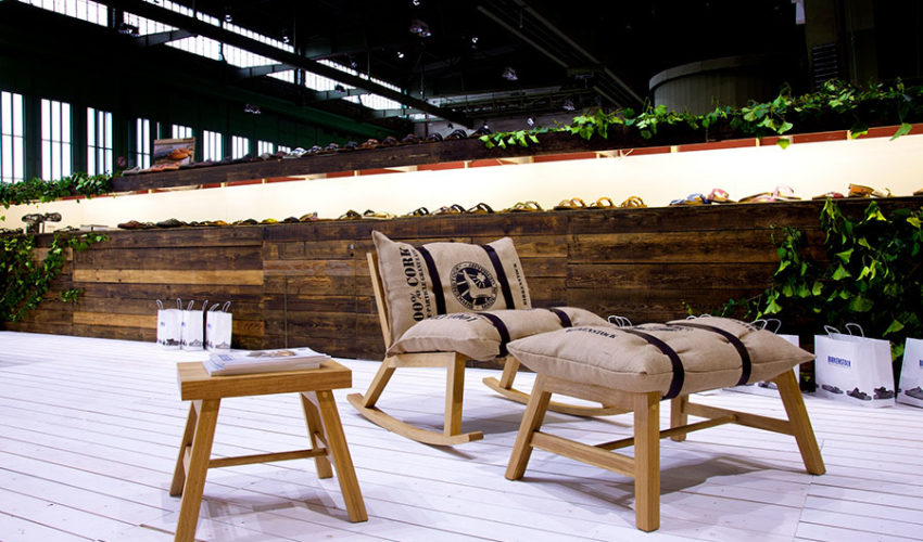 Birkenstock – Loungearea für Messeauftritt