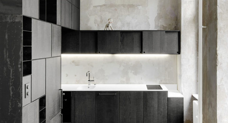 Innenausbau Metall Holz Kombination Tischlerei holzart Berlin