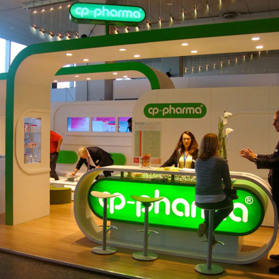 Messestand cp-pharma